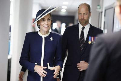 Kate names Royal Navy warship as William says it ‘screams UK power’