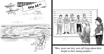 30 Clever And Witty One-Panel Comics By New Yorker Cartoonist Ali Solomon