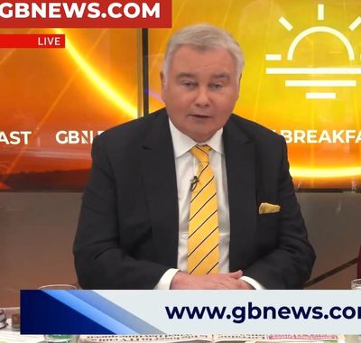 Eamonn Holmes left 'bruised and embarrassed' after falling off chair live on GB News
