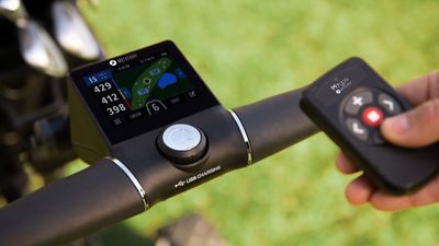 The Ultimate On-Course Companion, The Motocaddy M7 GPS REMOTE Electric Caddy