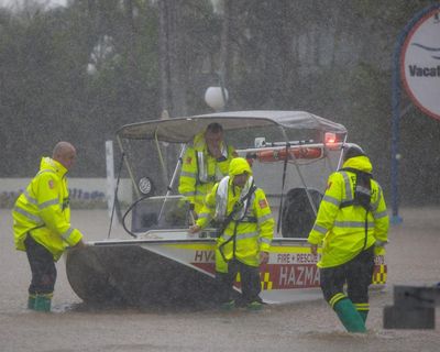 Public urged to avoid Vivid opening night after heavy Sydney rainfall – as it happened