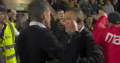 Livingston supporter 'spat in face' of Ross County staff member