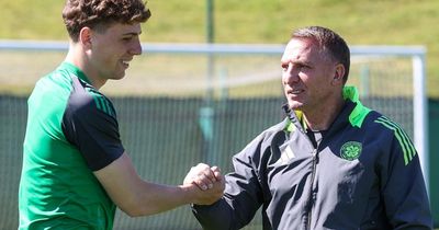 Celtic midfielder Arne Engels reacts to speculation over future amid Atalanta link