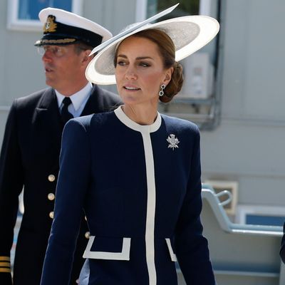 Princess Kate Trades Butter Yellow for This Spring's Nautical Trend in $2,495 Diana-Inspired Coat