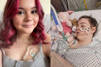 Teenager treated for ‘period pain’ told she has rugby ball-sized ovarian tumour