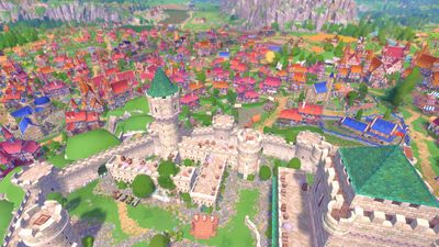 In this new medieval city builder that launched on Steam today, build a sprawling town with the help of companions who level up and train their own apprentices