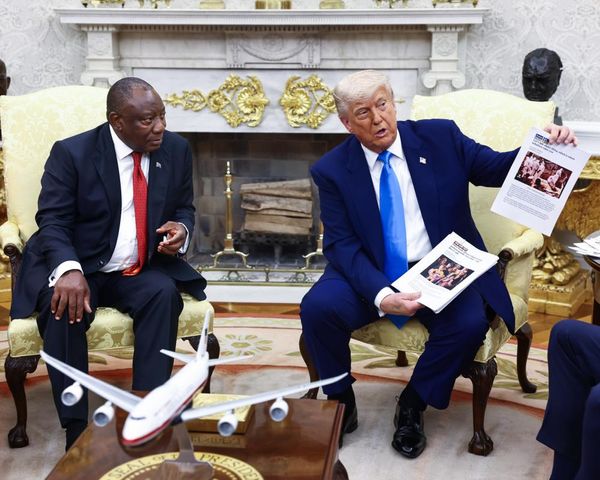 Trump’s evidence of South Africa  ‘white genocide’ contains images from Democratic Republic of Congo