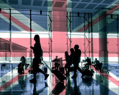 Net migration to UK down by half in 2024 compared with year before