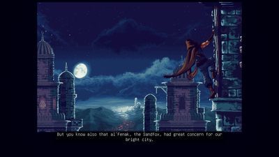 This 'stealthvania' is like if Prince of Persia never gave up on 2D and narrated your every move