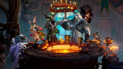 My bat bard absolutely cannot stop pushing people off ledges in Jackbox-meets-D&D RPG Sunderfolk, and honestly, that's tabletop, baby