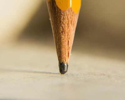 I am writing this with a pencil – it could be an author’s last line of defence against AI