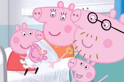 Peppa Pig’s family say they ‘were very lucky’ after birth of baby Evie