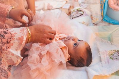 Motorist denies killing baby girl in car park crash