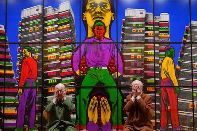 Gilbert and George go to hell and back while Marina Abramović sexes up Manchester – the week in art
