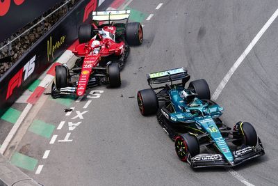 Charles Leclerc tops timesheets in Monaco despite crash with Lance Stroll