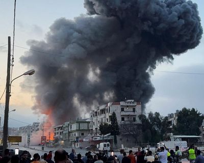 Israeli airstrikes hit south Lebanon before region’s first elections in years