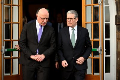 ‘Key issues’ including trade discussed in talks between Starmer and Swinney