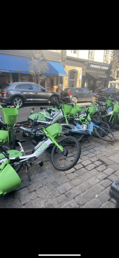 Primrose Hill restaurant 'besieged' by e-bikes after council installs parking bay outside entrance