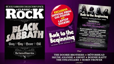 Black Sabbath - The Farewell Interview: Ozzy, Tony, Geezer and Bill, only in the new issue of Classic Rock