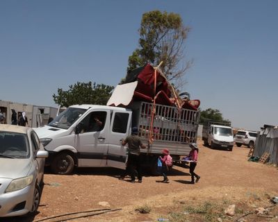 Israeli settlers force about 150 Palestinians to leave their West Bank village