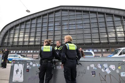 Woman arrested after 17 people injured in train station knife attack in Hamburg