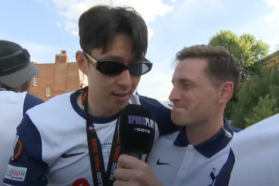 Spurs Son Heung-min reflects on Europa League win: ‘Just partying, just celebrating’