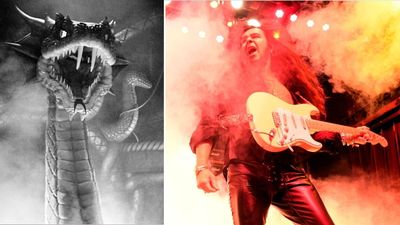 “The dragon that came up was spitting real fire at me while I was doing the solo. I could feel the heat”: Yngwie Malmsteen filmed the music video for one of his most iconic tracks on the Conan The Barbarian set
