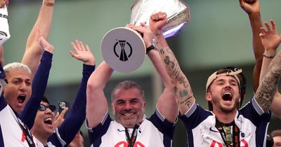 Ex-Celtic boss Postecoglou in Spurs future declaration after Europa League triumph