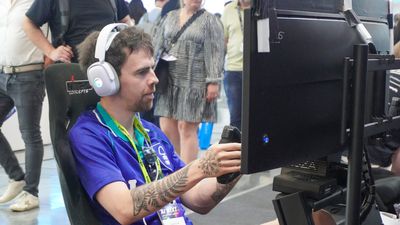 I felt like I was driving a real racing car when testing this sim racing rig — this is next-level simulation tech