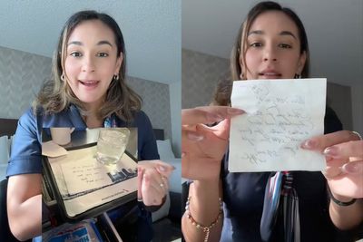 Flight attendant reveals handwritten note from Meghan Markle after commercial flight