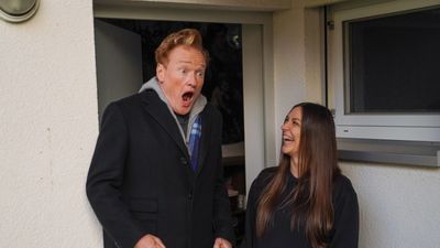 I couldn't stop laughing as Conan O’Brien hilariously blasts Stanley Tucci, Eva Longoria travel shows