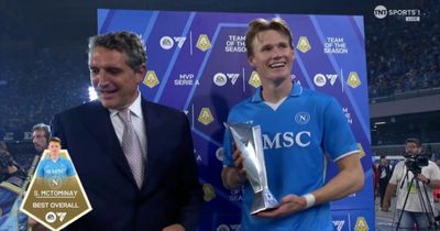 Scott McTominay named Serie A MVP after Napoli seal Scudetto