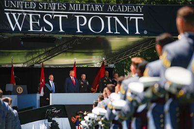 Trump to address West Point graduates as he tries to impose agenda on military
