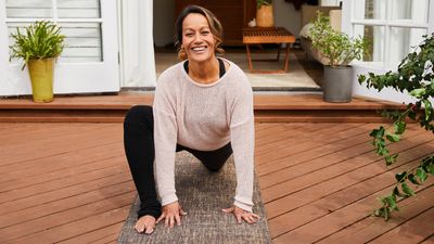 A physical therapist recommends these five hip stretches to undo the damage of sitting