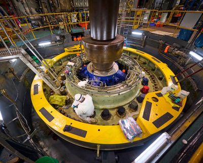 Mountain marvel: how one of biggest batteries in Europe uses thousands of gallons of water to stop blackouts