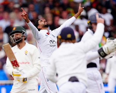 Shoaib Bashir grabs six Zimbabwe wickets as England win Test in three days