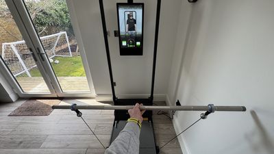 I swapped the gym for a high-tech, AI-powered home gym setup and I've never been so motivated