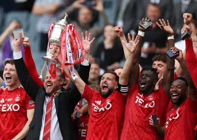 Celtic denied treble as Aberdeen hold nerve in Scottish Cup final penalty shootout