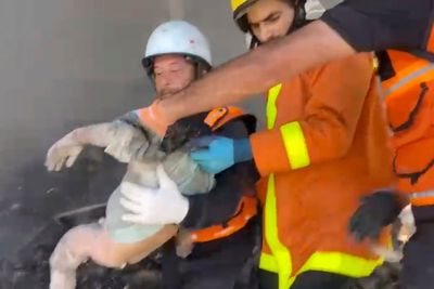 Israeli air strike kills nine of a Gaza doctor’s 10 children