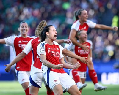 Arsenal win Women’s Champions League in final glory and dethrone Barcelona
