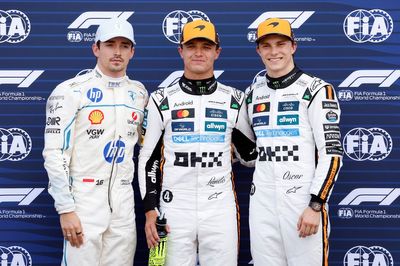 This is the starting grid for the 2025 Monaco F1 GP