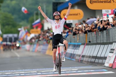 Giro d'Italia: Kasper Asgreen solos to stage 14 breakaway victory as GC riders lose time in late-race crash