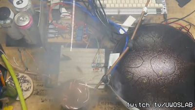 The world’s loudest mechanical keyboard features relays and firecrackers to make noise