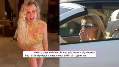 Britney Spears Apologises After Getting Caught Smoking A Cigarette During A Flight