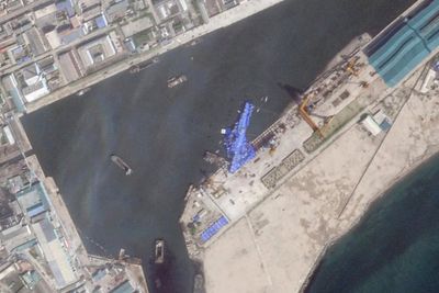 Embarrassed North Korea detains shipyard officials over botched launch of naval destroyer