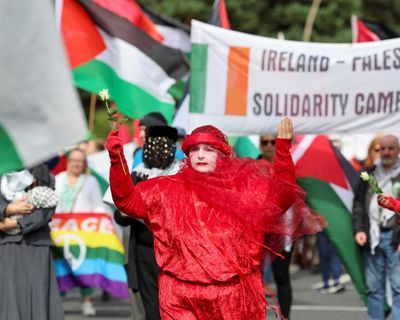 Irish pro-Palestine activists embrace ‘Paddystinian’ term as badge of honour