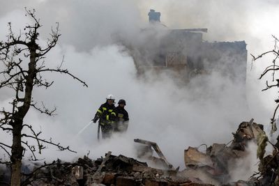 Ukraine war: ‘US silence encourages Putin’ says Zelenskyy after largest Russian attack to date – as it happened