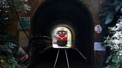 I rode through Taiwan's cedar forests on this scenic 113-year-old mountain railway