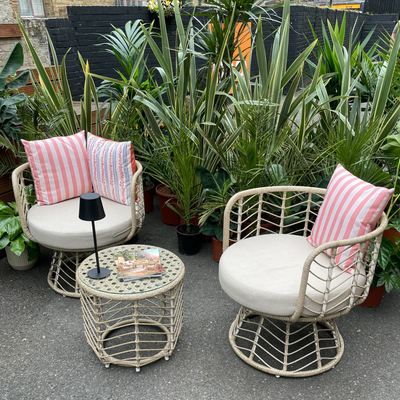 B&Q’s bistro set and matching egg chair have embraced the year’s breakout seating trend - I completely fell for it when I spotted it IRL