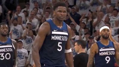 Anthony Edwards Had Fans in Awe With One of the Coolest Plays of the NBA Playoffs